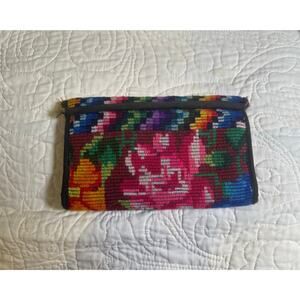 Vintage Handmade Colorful Wallet / Billfold